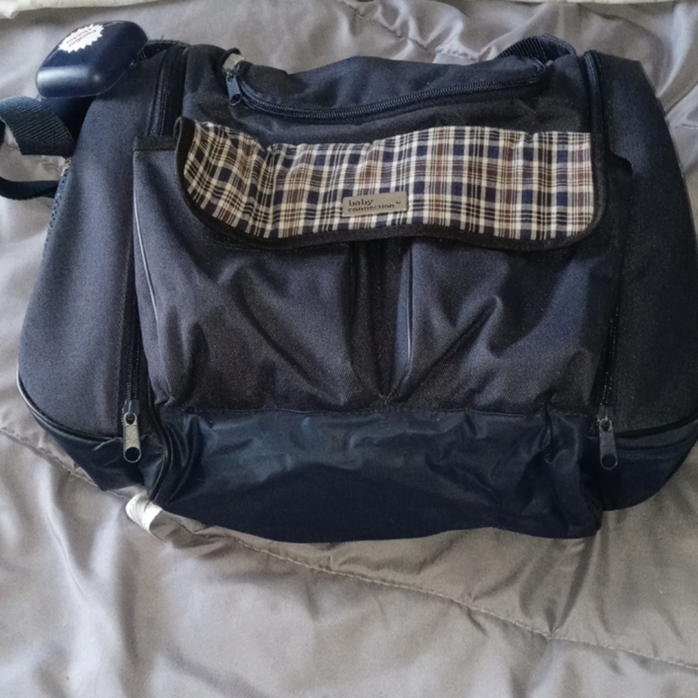 Baby Connection multi-compartmrnt diaper bag